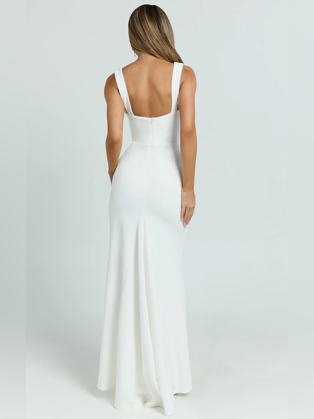 2 Showpo Tabitha Maxi Dress in Ivory - Picture 4 of 13